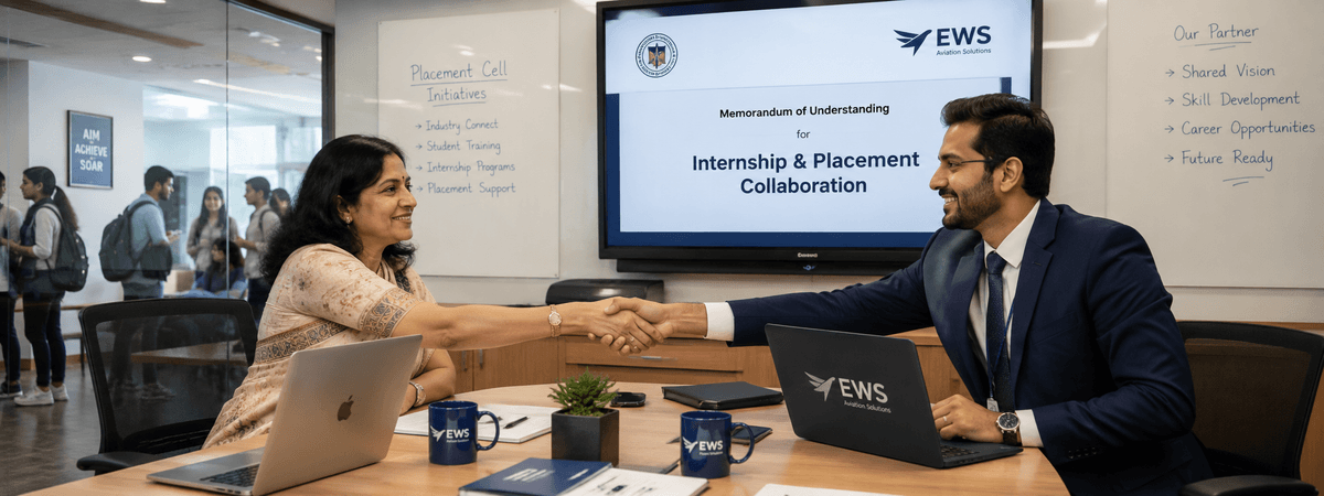 EWS and Uttaranchal University MOU signing — June 2026