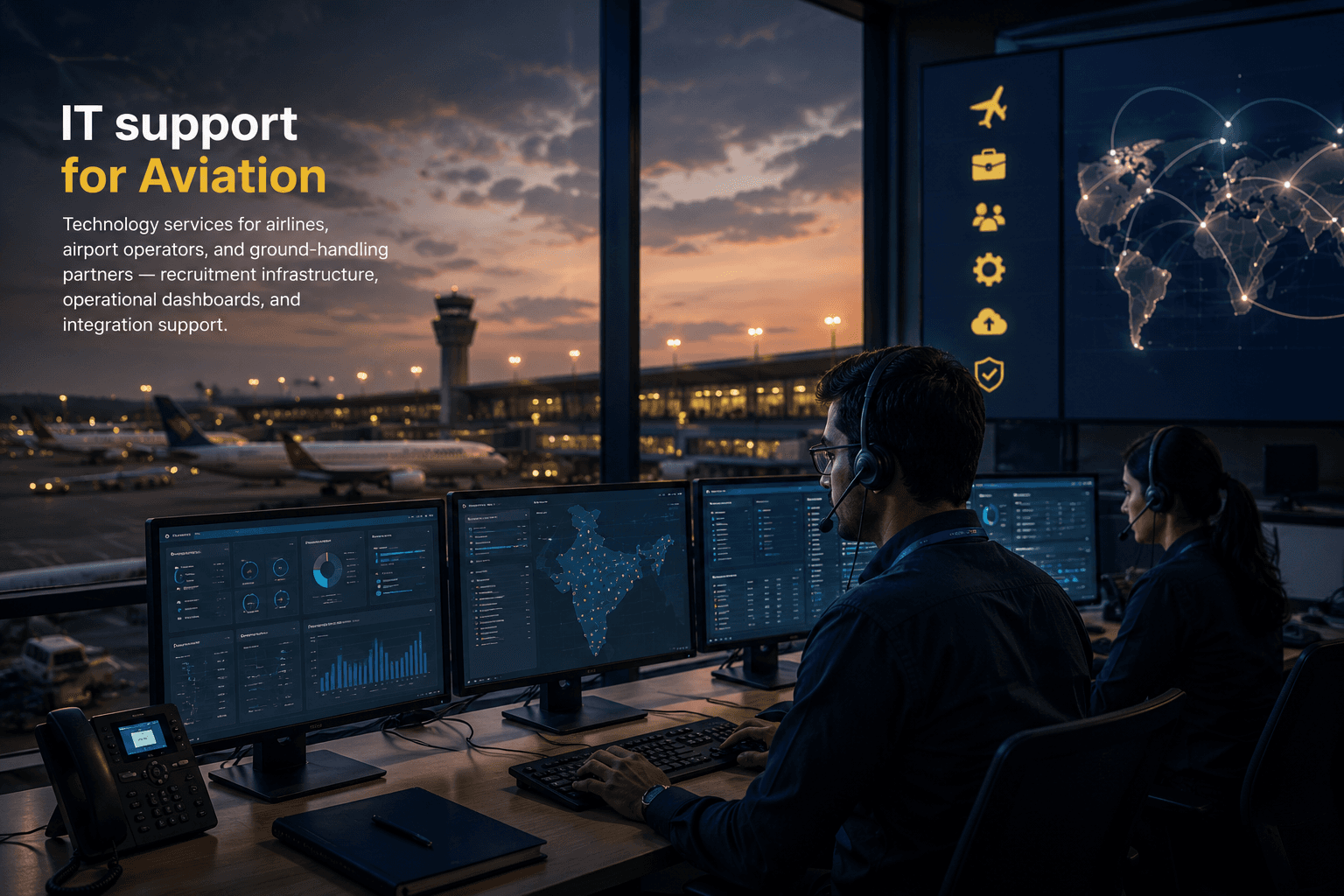 IT support for Aviation